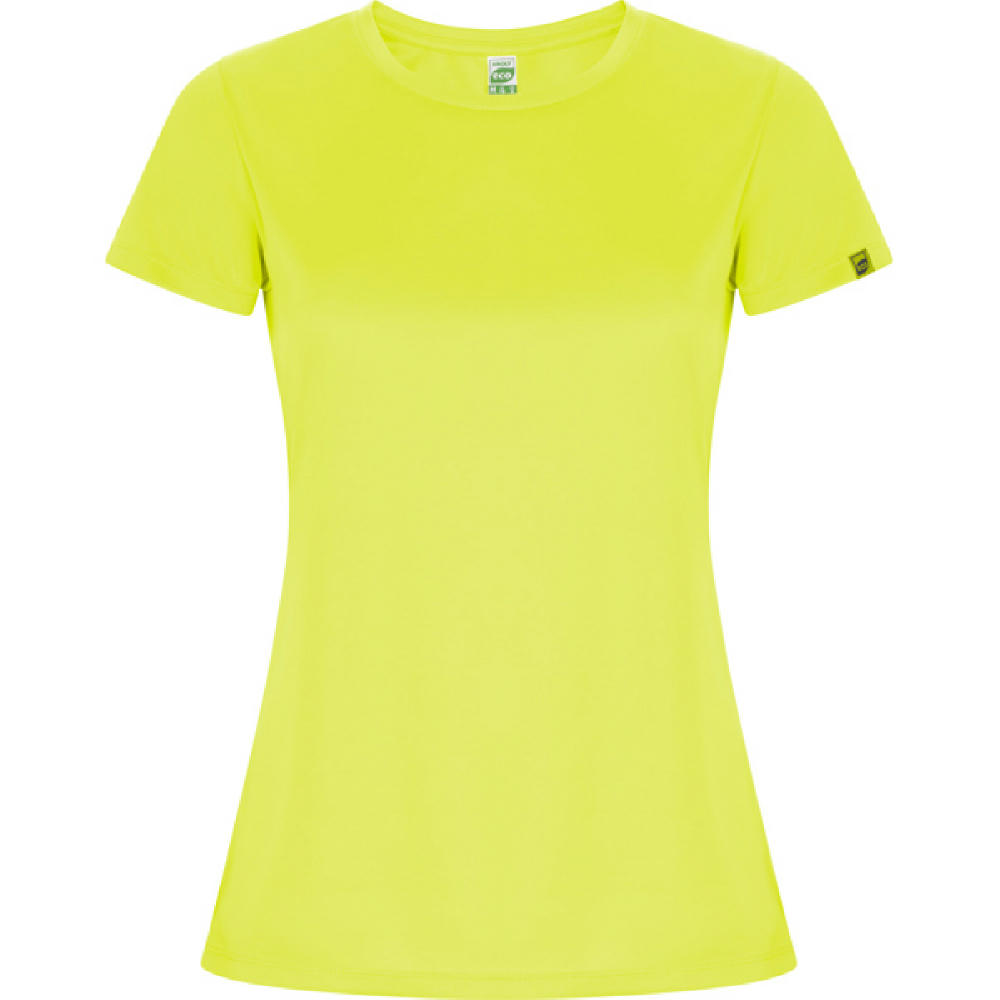 IMOLA WOMAN T-SHIRT S/S FLUOR YELLOW