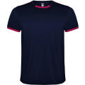 RACING SPORT SET S/S FUCHSIA/NAVY BLUE