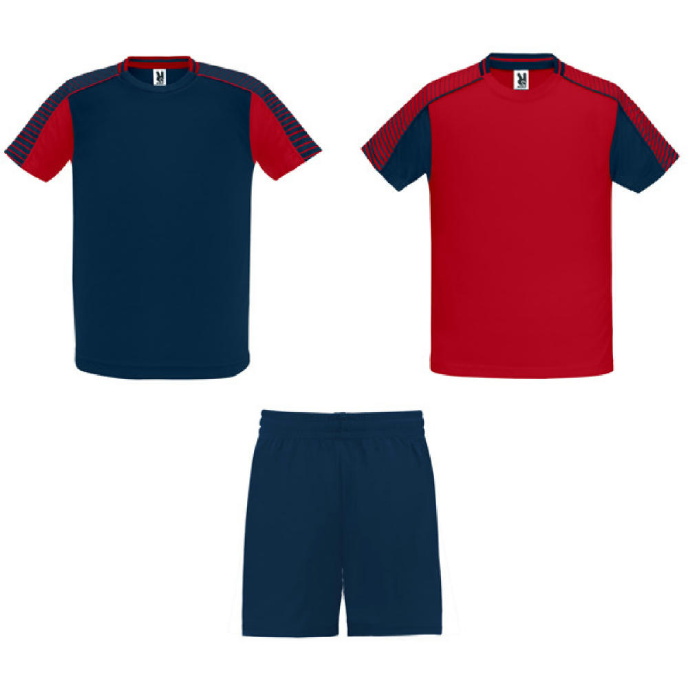 JUVE SPORT SET S/S RED/NAVY BLUE