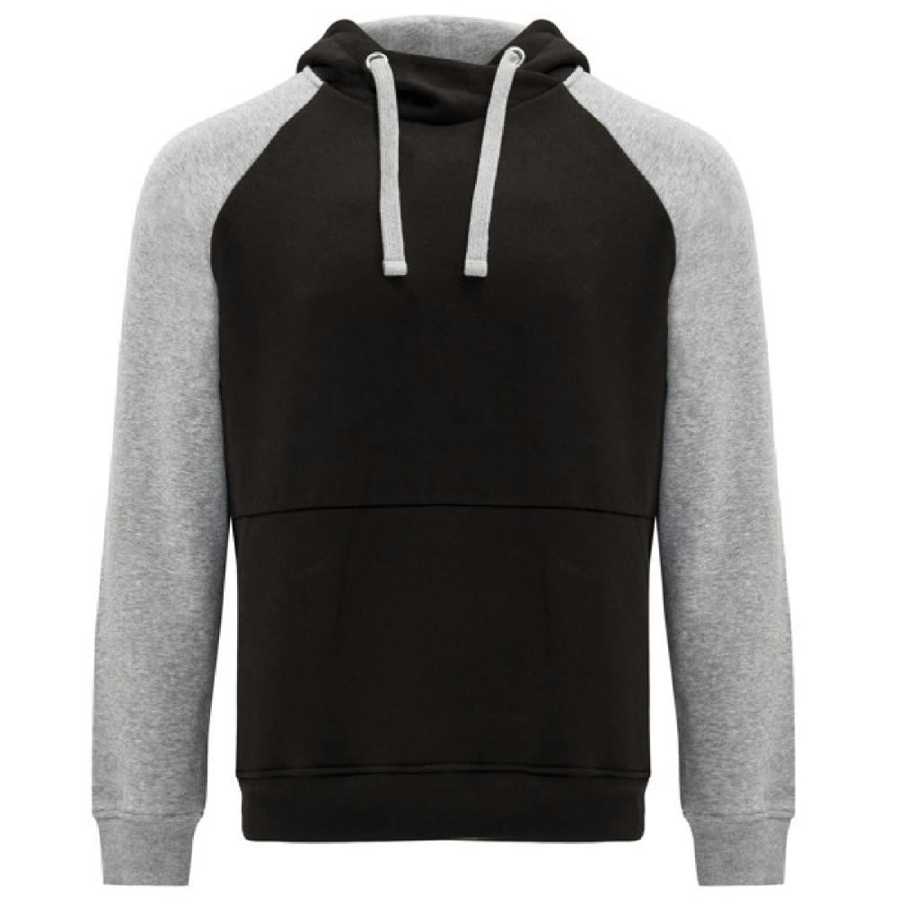 BADET SWEATSHIRT S/XS BLACK/HEATHER GREY