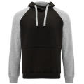 BADET SWEATSHIRT S/XS BLACK/HEATHER GREY