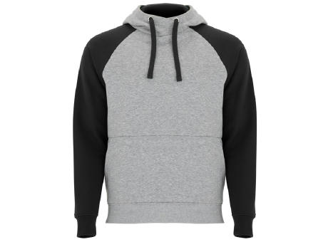 BADET SWEATSHIRT S/L HEATHER GREY/BLACK