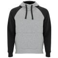 BADET SWEATSHIRT S/XS HEATHER GREY/BLACK