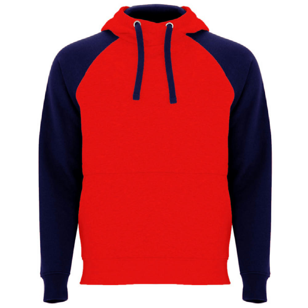 BADET SWEATSHIRT S/XS RED/NAVY BLUE