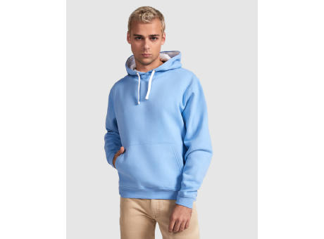 URBAN HOODIE S/11/12 HIMMELBLAU/WEIß