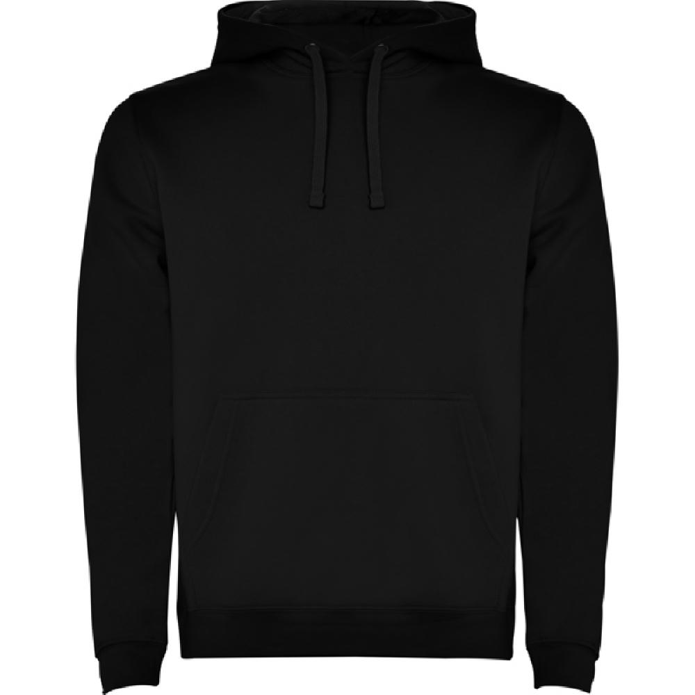 URBAN HOODED SWEATSHIRT S/XS BLACK