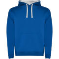 SWEATSHIRT URBAN S/XS ROYAL BLAU/WEISS