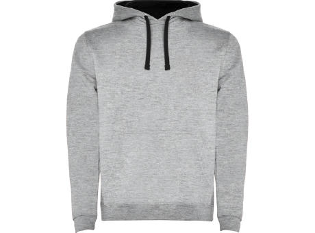 URBAN HOODIE S/3/4 GRAU/SCHWARZ