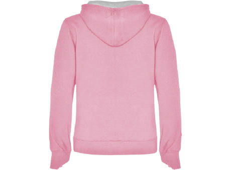 URBAN DAMEN SWEATSHIRT S/S ROSA/GRAUMELIERT