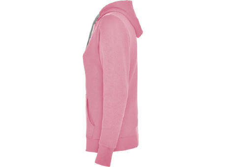 URBAN DAMEN SWEATSHIRT S/S ROSA/GRAUMELIERT