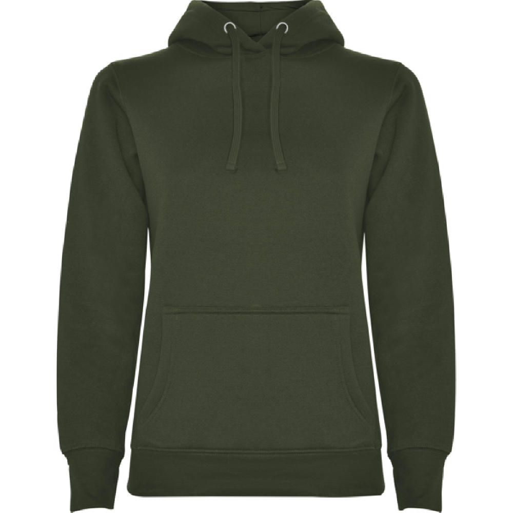 URBAN WOMAN HOODED SWEATSHIRT S/S VENTURE GREEN