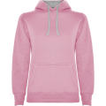 URBAN DAMEN SWEATSHIRT S/S ROSA/GRAUMELIERT