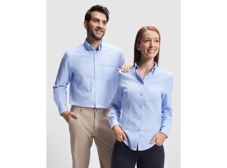 HEMD OXFORD WOMAN S/XL HIMMELBLAU