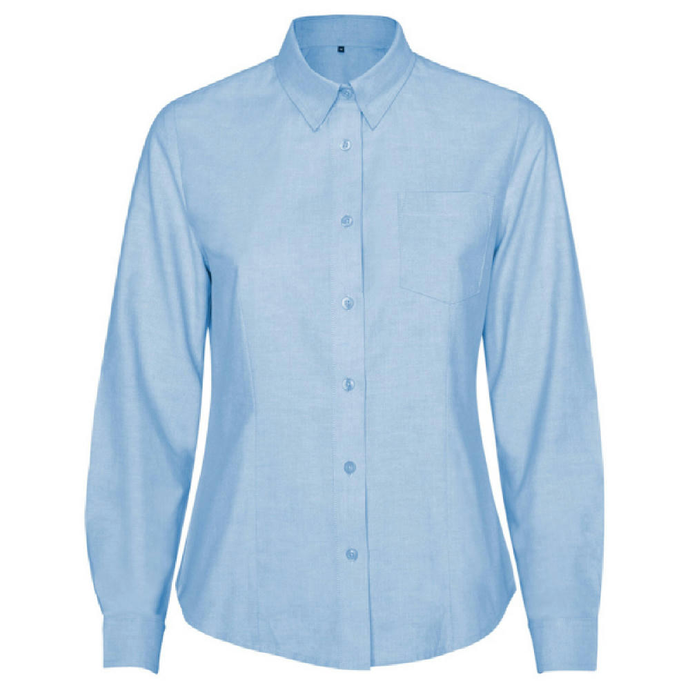 HEMD OXFORD WOMAN S/XL HIMMELBLAU