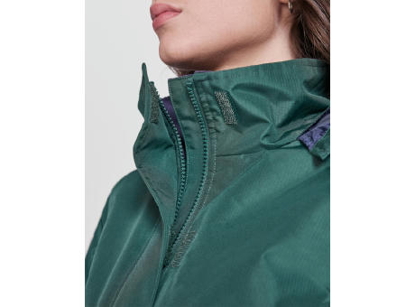 AMERICA WOMAN PARKA S/S BOTTLE GREEN