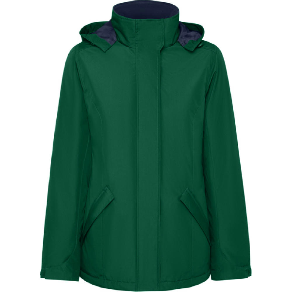 AMERICA WOMAN PARKA S/S BOTTLE GREEN