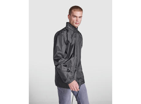 REGENMANTEL ESCOCIA S/S SCHWARZ