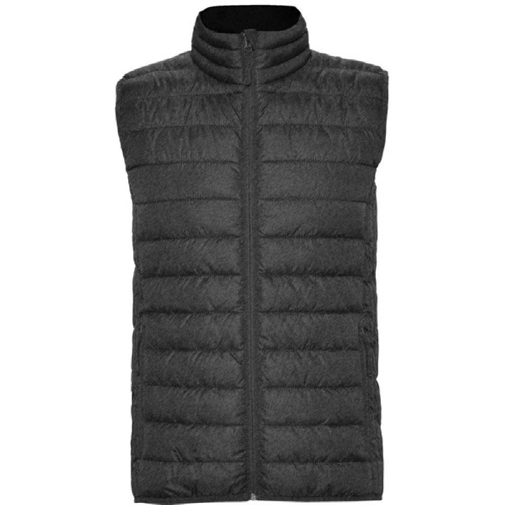 OSLO VEST S/S HEATHER BLACK