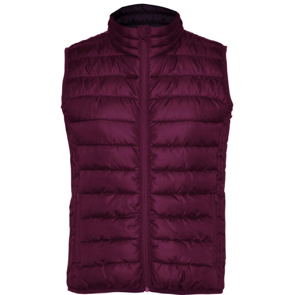 OSLO WOMAN VEST S/S PLUM RED