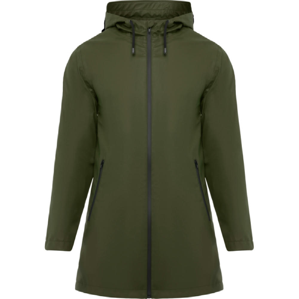 SITKA WOMAN RAINCOAT S/S DARK MILITARY-GREEN