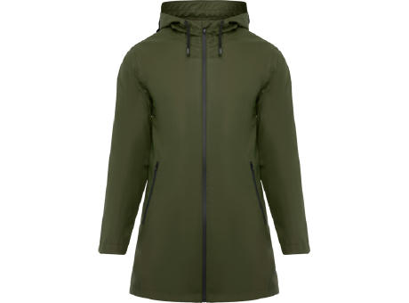 SITKA WOMAN RAINCOAT S/S DARK MILITARY-GREEN