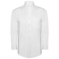 HEMD OXFORD S/S WEISS