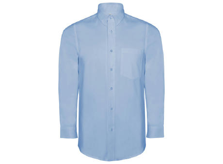 HEMD OXFORD S/S WEISS