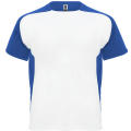 BUGATTI T-SHIRT S/S WHITE/ROYAL BLUE