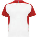 BUGATTI T-SHIRT S/S WHITE/RED