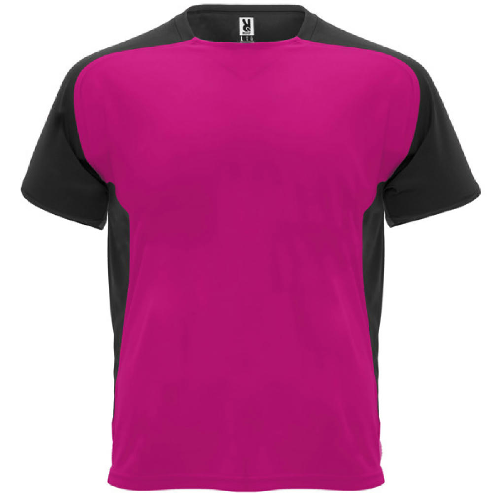 BUGATTI T-SHIRT S/12 FUCHSIA/BLACK