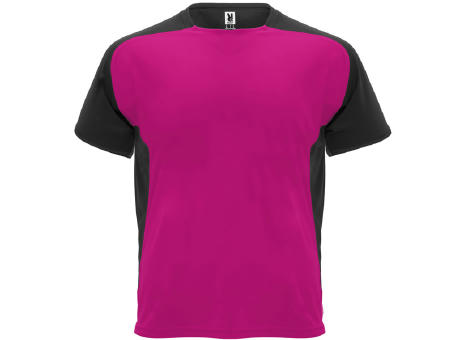 BUGATTI T-SHIRT S/16 FUCHSIA/BLACK