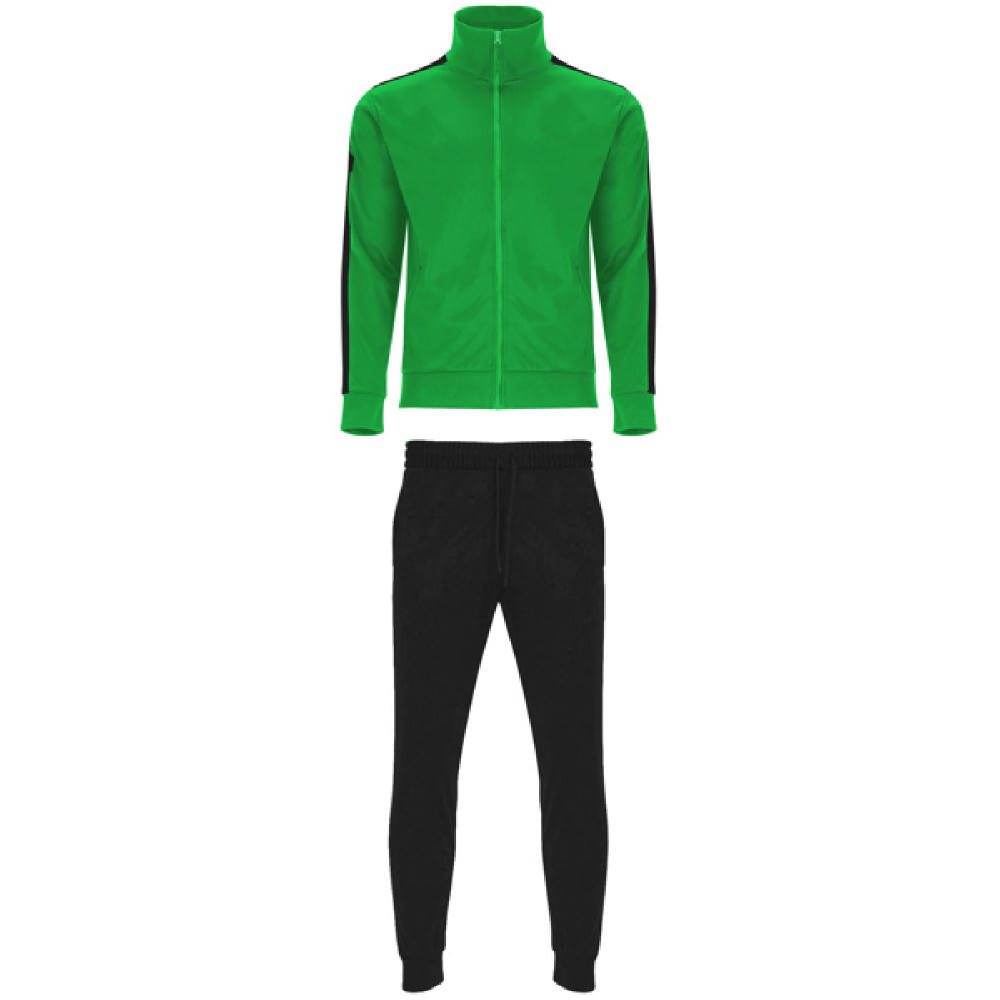 CRETA TRACKSUIT S/S FERN GREEN/BLACK