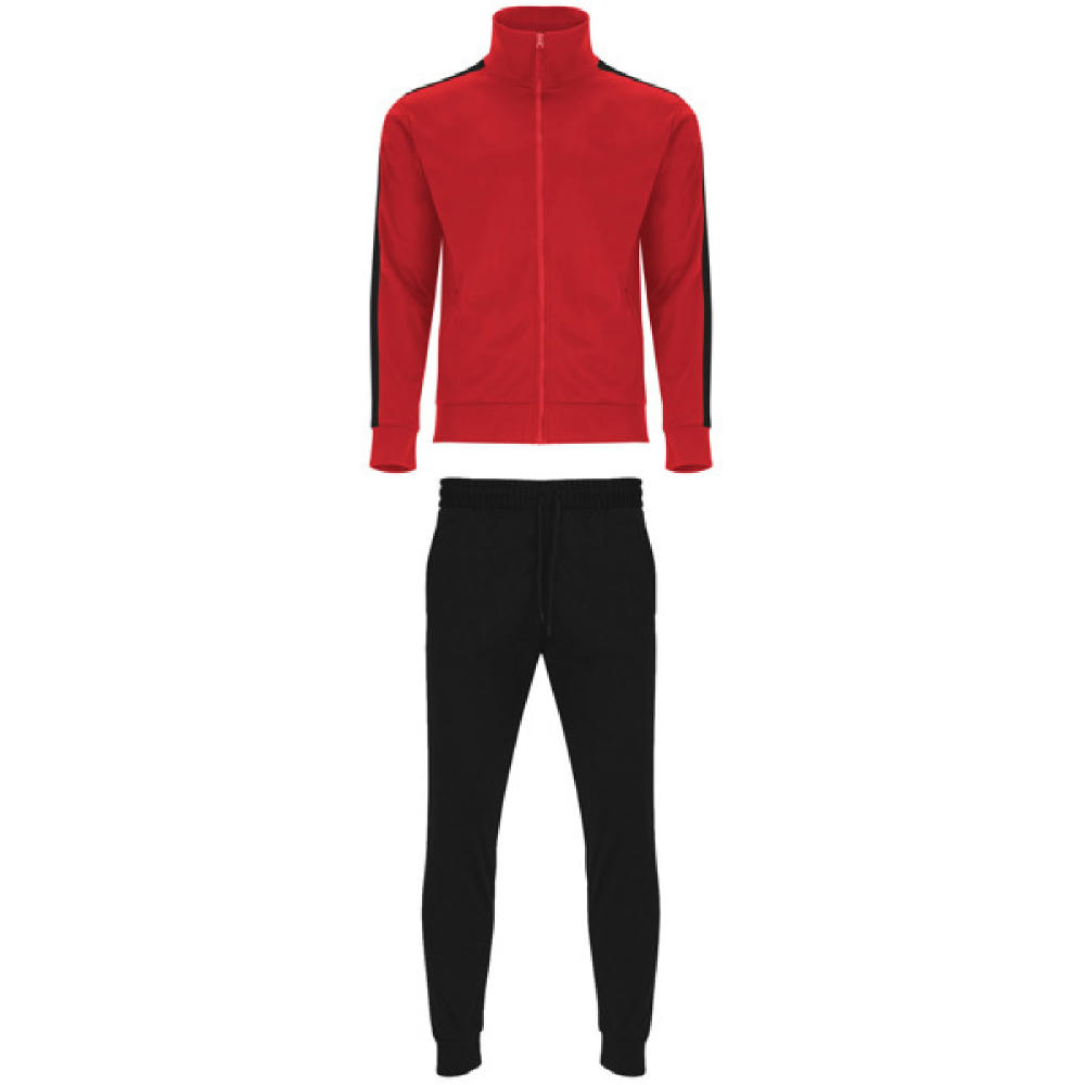 CRETA TRACKSUIT S/S RED/BLACK