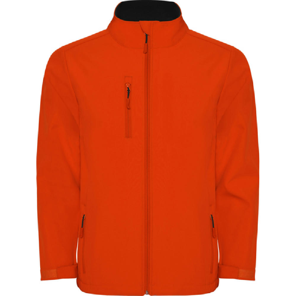 NEBRASKA SOFTSHELL S/S FIRE ORANGE