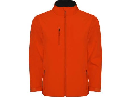 NEBRASKA SOFTSHELL S/S FIRE ORANGE