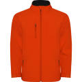 NEBRASKA SOFTSHELL S/S FIRE ORANGE