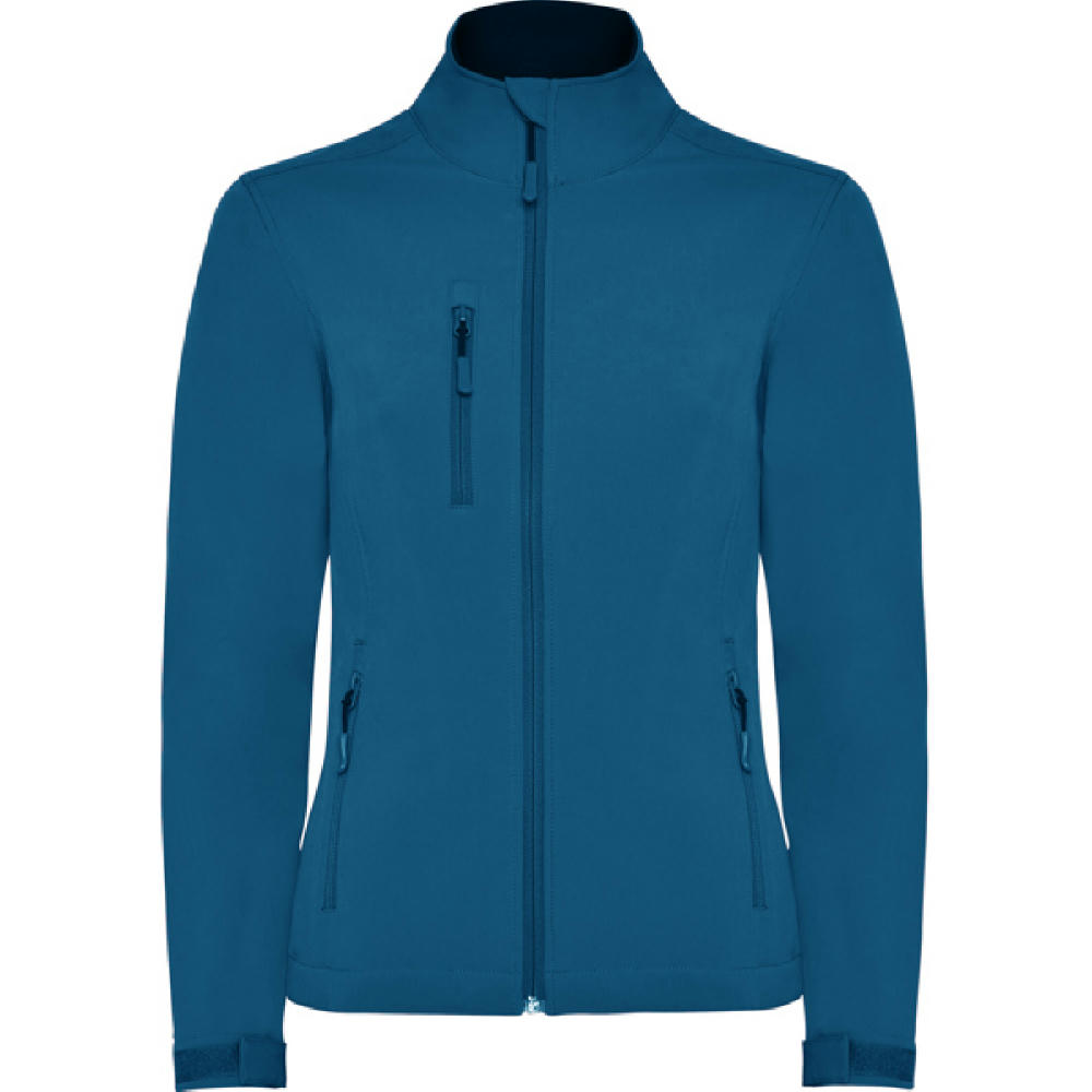 NEBRASKA WOMAN SOFTSHELL S/S MOONLIGHT BLUE