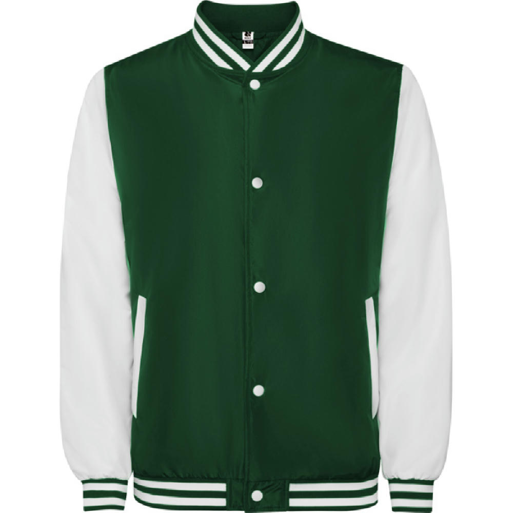 CALIFORNIA JACKET S/3XL BOTTLE GREEN/WHITE