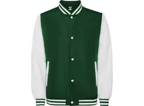 CALIFORNIA JACKET S/M BOTTLE GREEN/WHITE