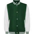 CALIFORNIA JACKET S/XS BOTTLE GREEN/WHITE