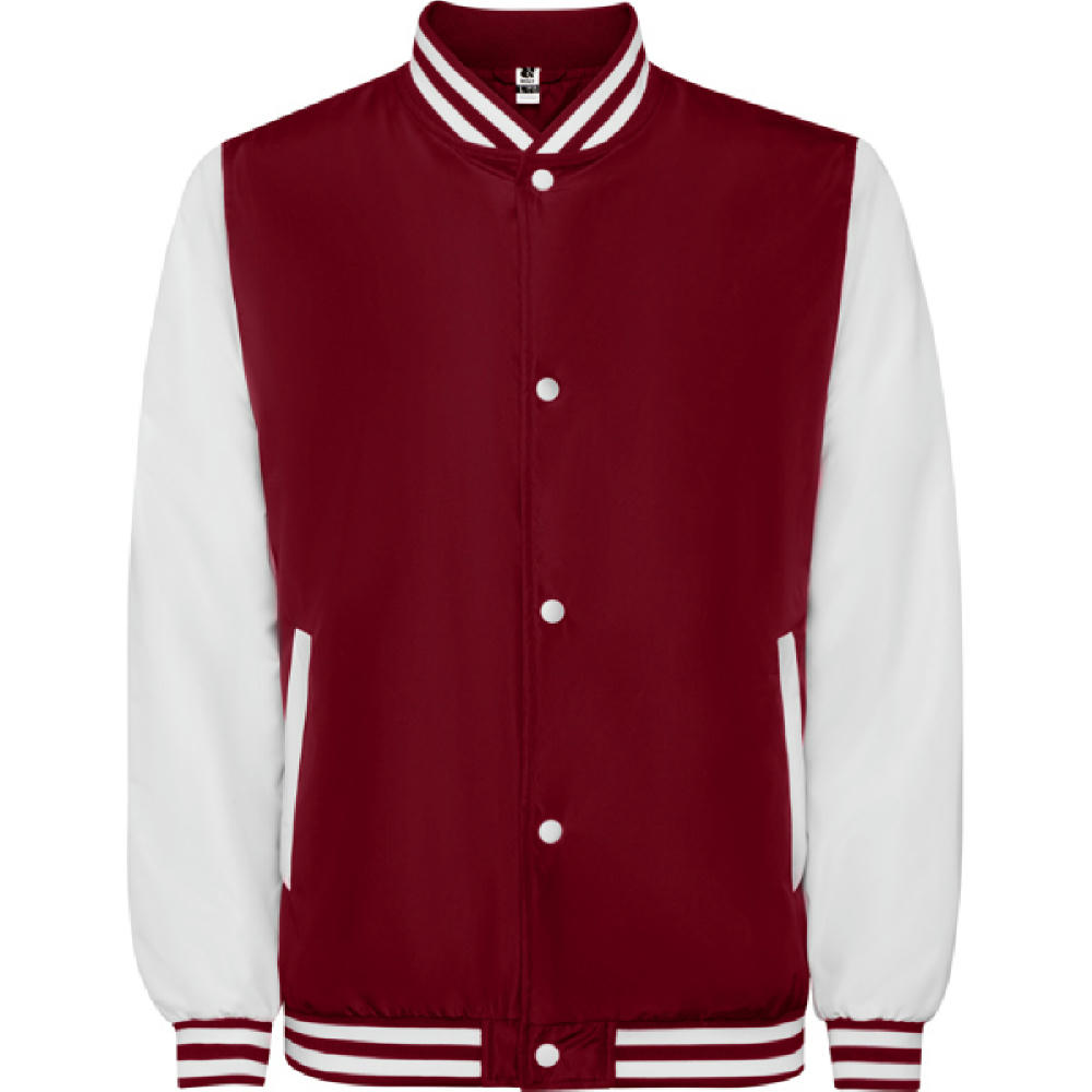 CALIFORNIA JACKET S/XS GARNET/WHITE