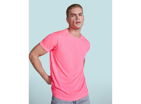 T-SHIRT AKITA S/S FLUOR GELB