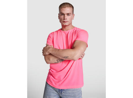 T-SHIRT AKITA S/S FLUOR GELB