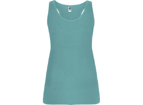 BRENDA T-SHIRT S/M DUSTY BLUE