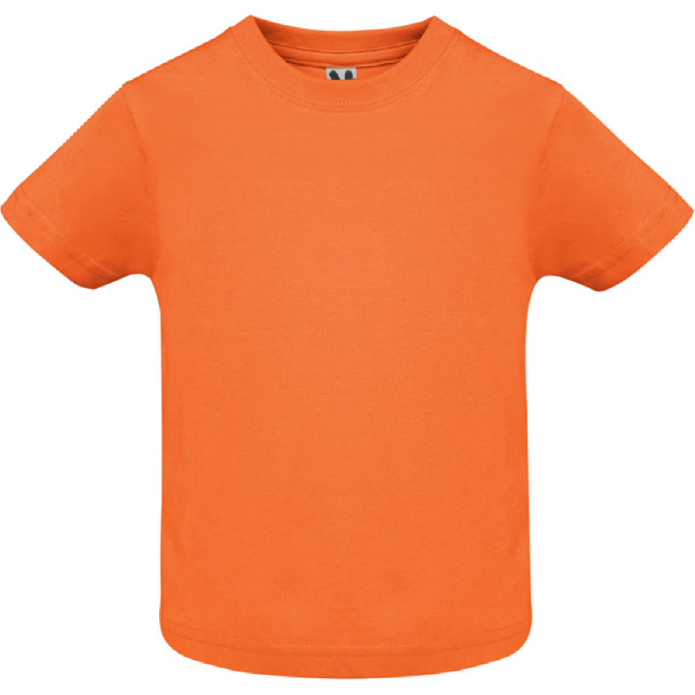 T-SHIRT BABY S/6 MESES ORANGE