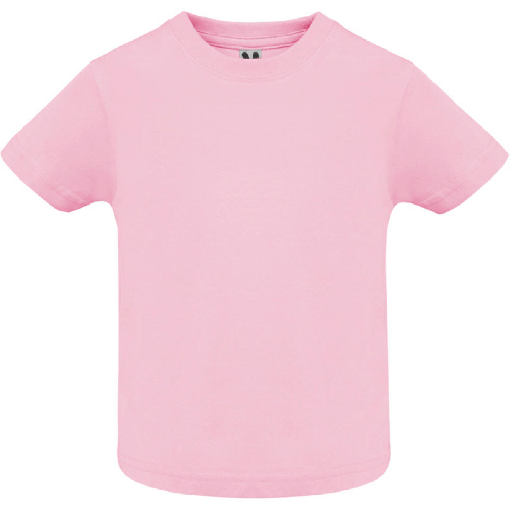 T-SHIRT BABY S/6 MESES ROSA