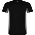 T-SHIRT SHANGHAI S/S SCHWARZ/GRAPHIT DUNKEL