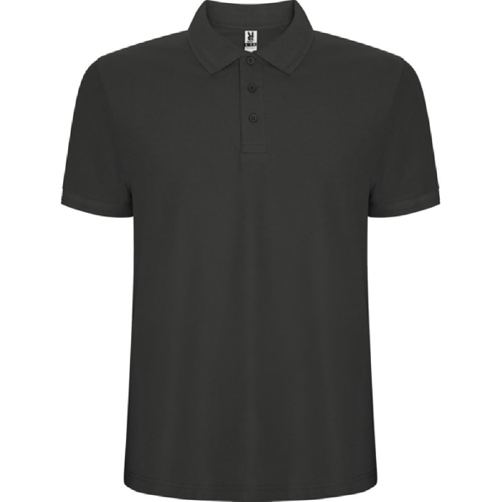 PEGASO PREMIUM POLO SHIRT S/S DARK LEAD