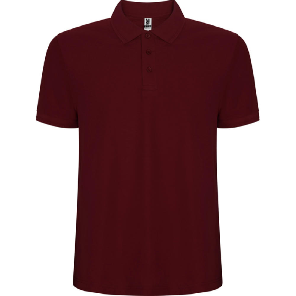 PEGASO PREMIUM POLO SHIRT S/S GARNET