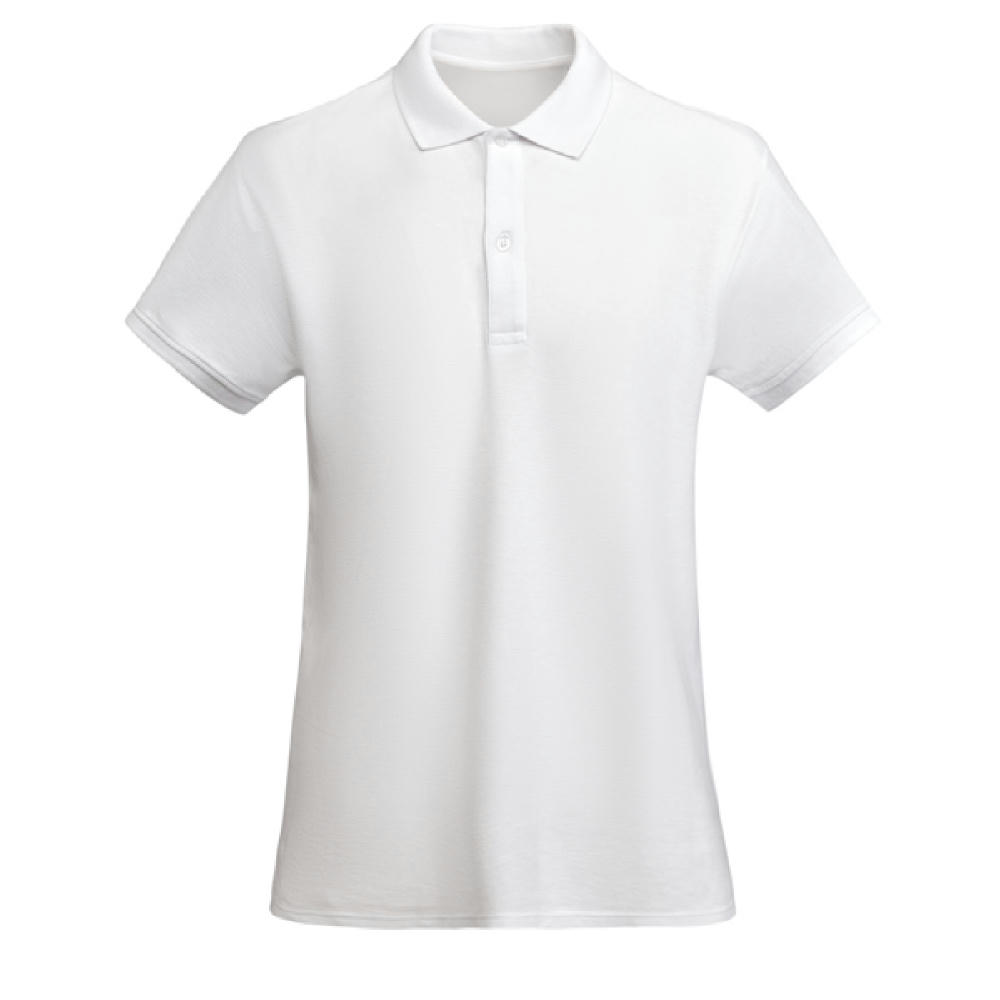 PRINCE WOMAN POLO SHIRT S/S WHITE